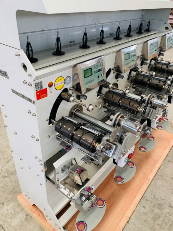 Ts008 o-type double spindle high speed winding machine