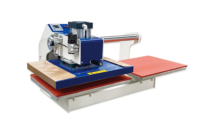 Upper slide semi (full) automatic double station heat press machine 4060