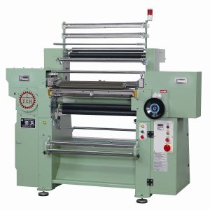 Lace and band crochet knitting machine