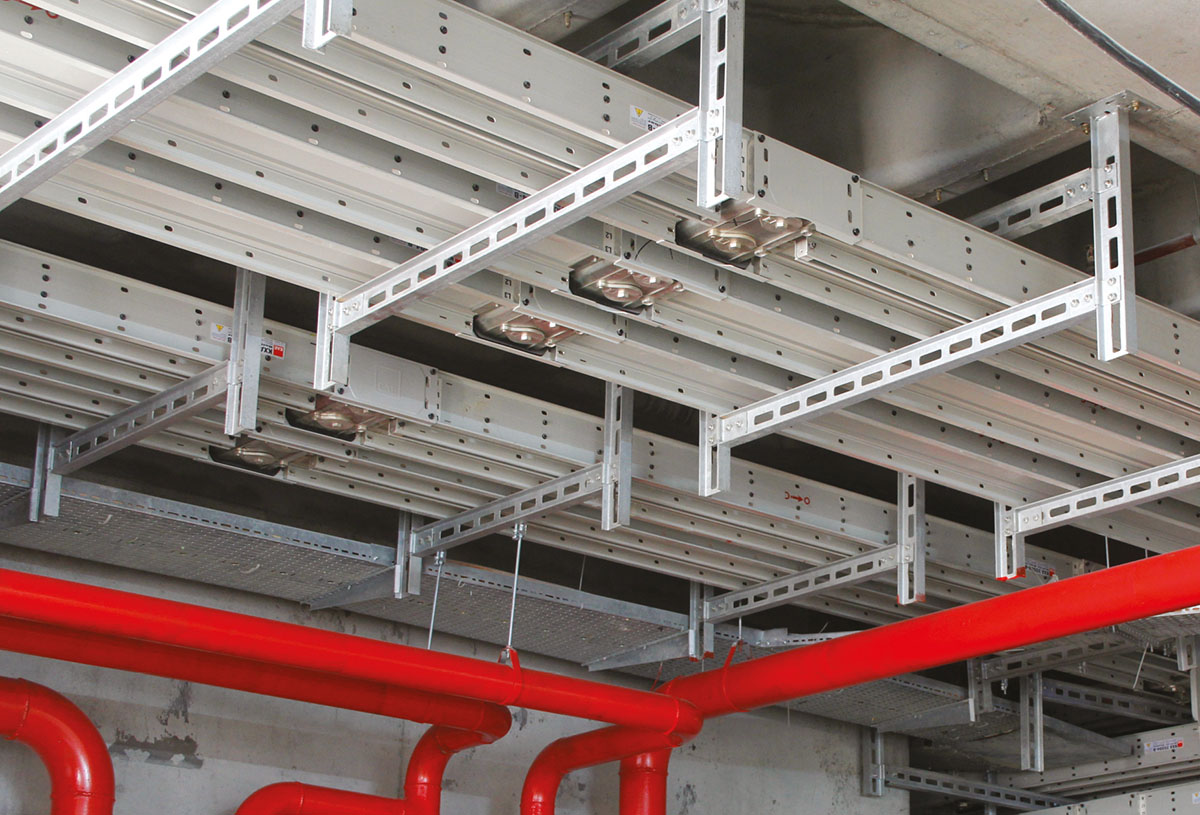 Power Busbar System is a modular, electrical transmission and distribution system created by insulating the current carrier, which consists of Aluminium or Copper busbar conductors positioned in a enclosed body.